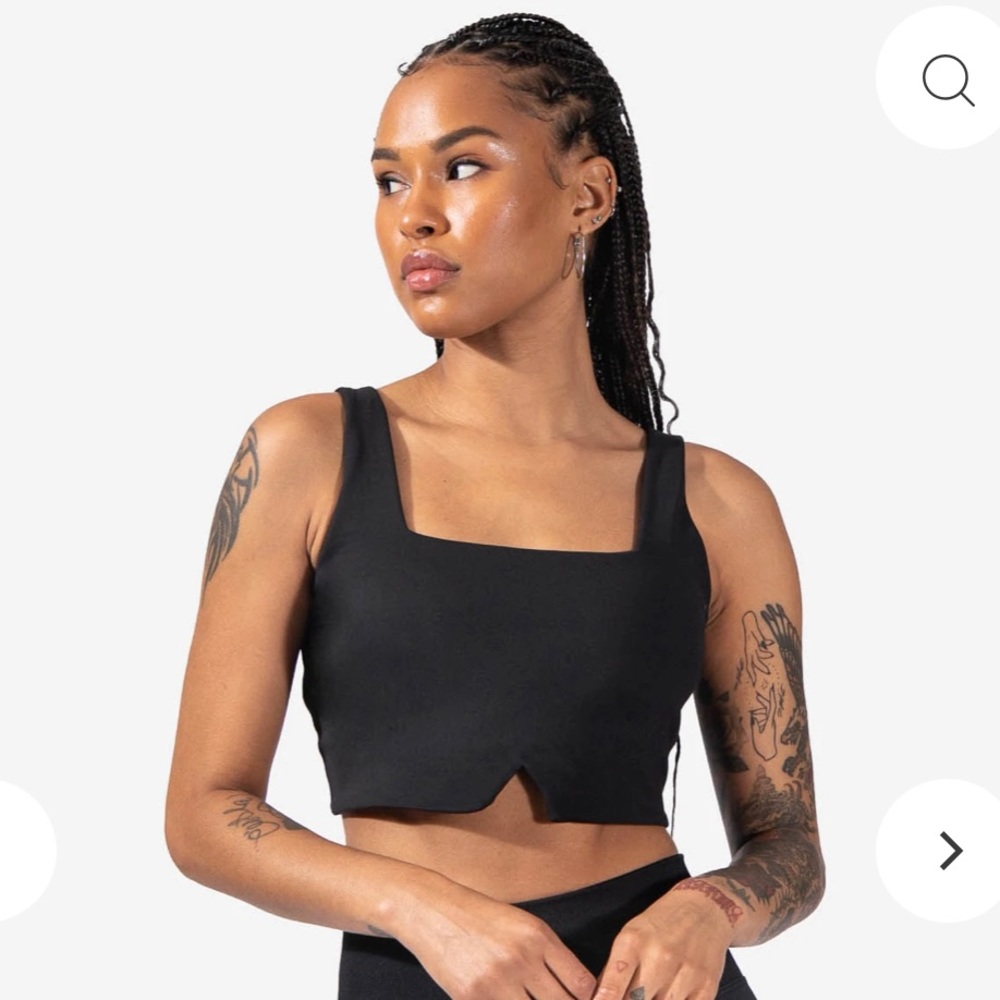 JED NORTH Crop tank/sports bra- Large